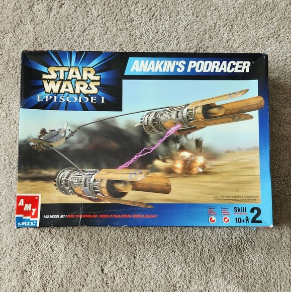🚀✨ Star Wars Anakin’s Podracer Model Kit  Vintage Collector’s Item! Darth Vader - Picture 1 of 15